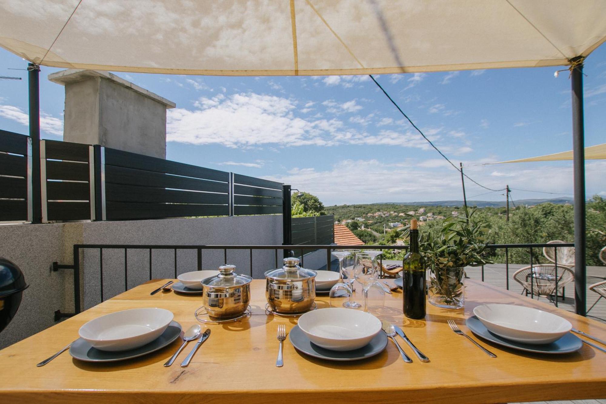 House Marija Drvenik Mali Villa Trogir Buitenkant foto